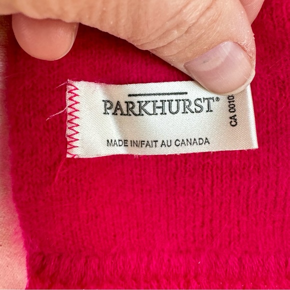 Vintage Wool & Angora Scarf - Picture 7 of 8